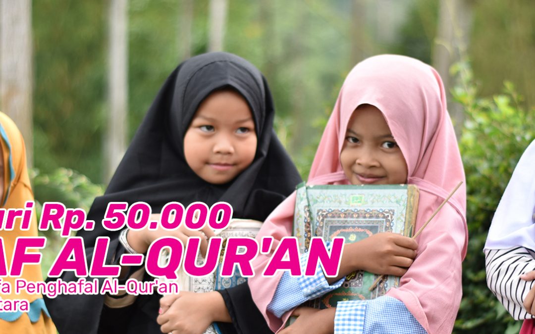 Wakaf Qur’an Untuk Anak Yatim Penghafal Quran