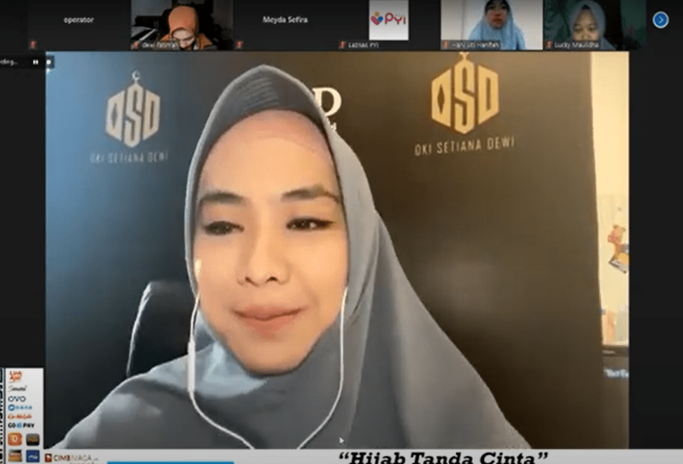 Kajian Online Bersama Oki Setiana Dewi, “Hijab Tanda Cinta”