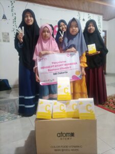 Anak Yatim dan Dhuafa Terima Bantuan Vitamin Dari PT. Atomy Indonesia INC