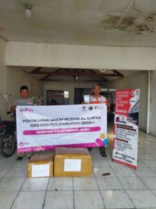 Pengiriman Wakaf Quran untuk Aceh Singkil