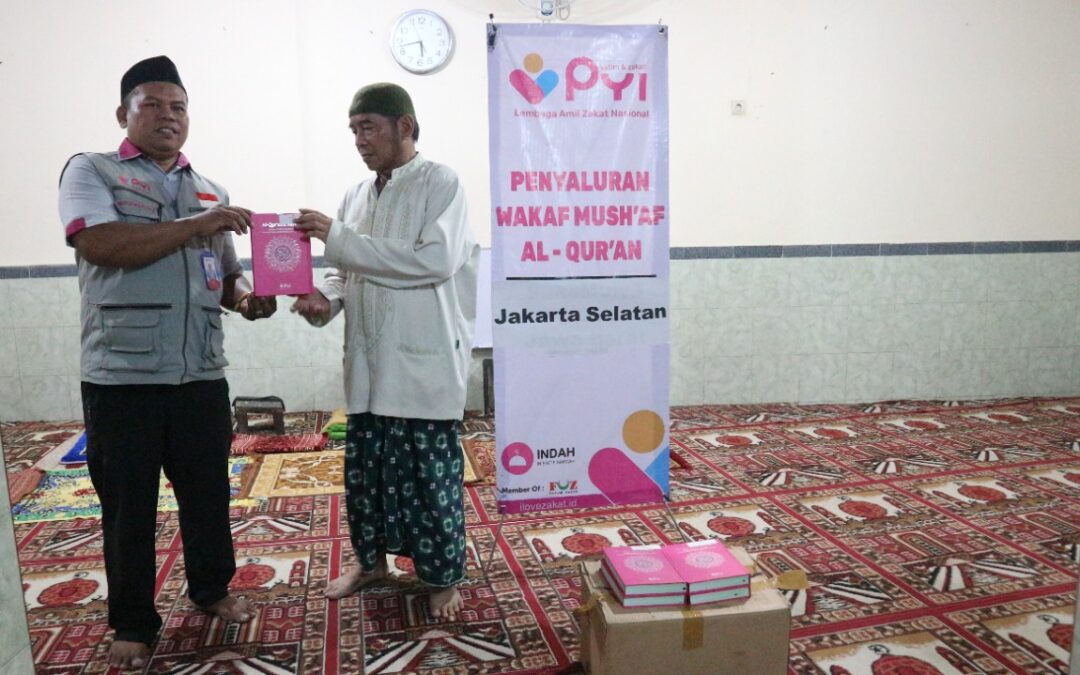 Alquran Wakaf Sebanyak 50 Eksemplar Telah Disalurkan Laznas PYI Di Mushola At Taufiq Kampung Pulo
