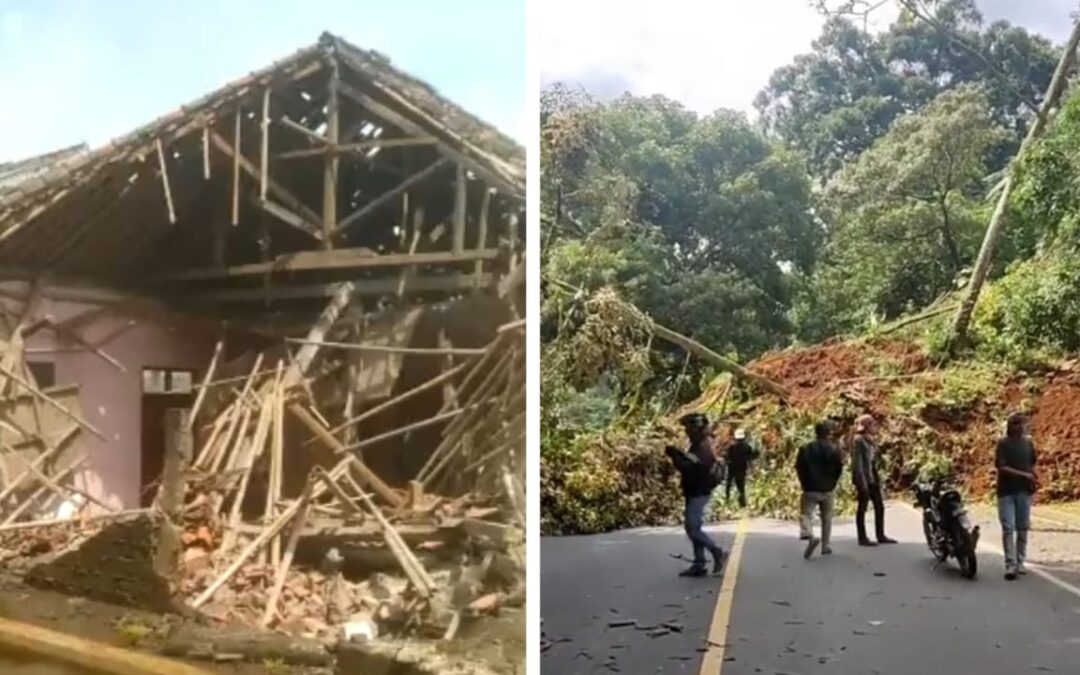 Gempa Magnitudo 5,6 Di Cianjur, Berpotensi Merusak Bangunan dan Tanah Longsor