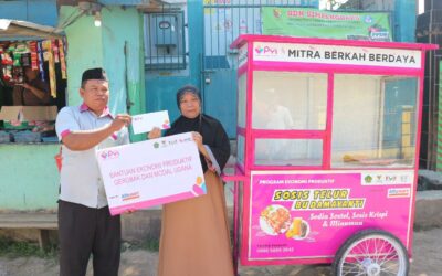 Laznas PYI Salurkan Program Bantuan Perekonomian Rakyat di Kampung Cingcin Kolot, Bandung