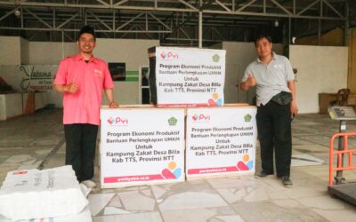 Laznas PYI Kirimkan Bantuan Ekonomi Produktif untuk UMKM di Desa Billa, NTT