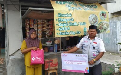 Laznas PYI Salurkan Bantuan Ekonomi Produktif ke Pelaku UMKM di Tangerang