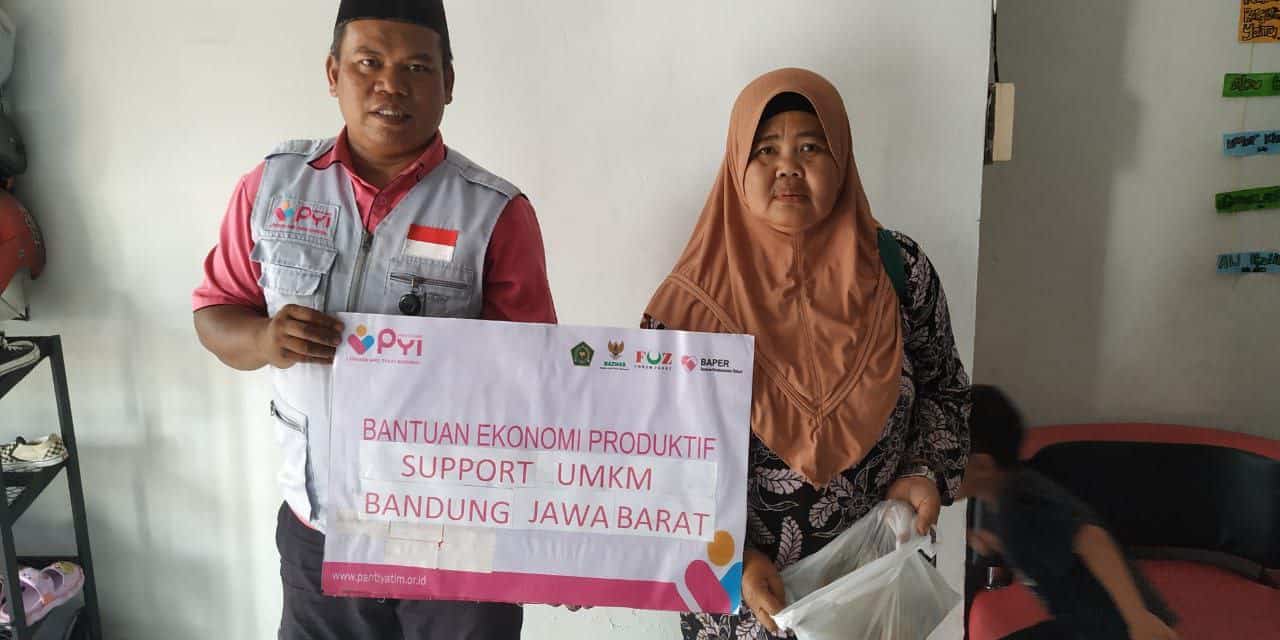 Penyaluran Bantuan Ekonomi Produktif di Pasanggrahan, Bandung