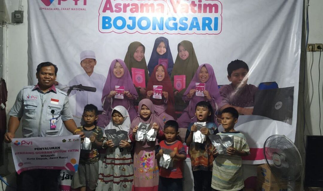 Laznas PYI Salurkan Bantuan Rendang Qurban ke Asrama Yatim Tangerang-Bogor