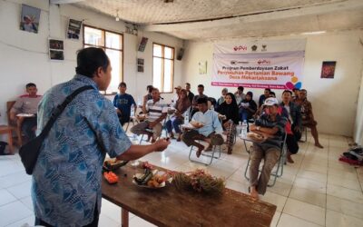 Laznas PYI Gelar Acara Penyuluhan Bagi Petani Bawang Desa Mekarlaksana, Cikancung