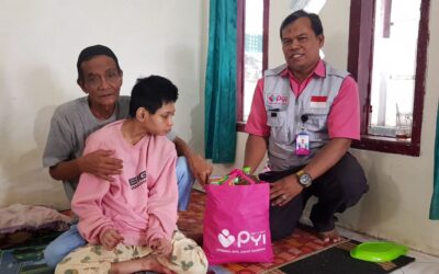 Laznas PYI Menggandeng Donatur untuk Bantu Nurdianah, Penderita Disabilitas