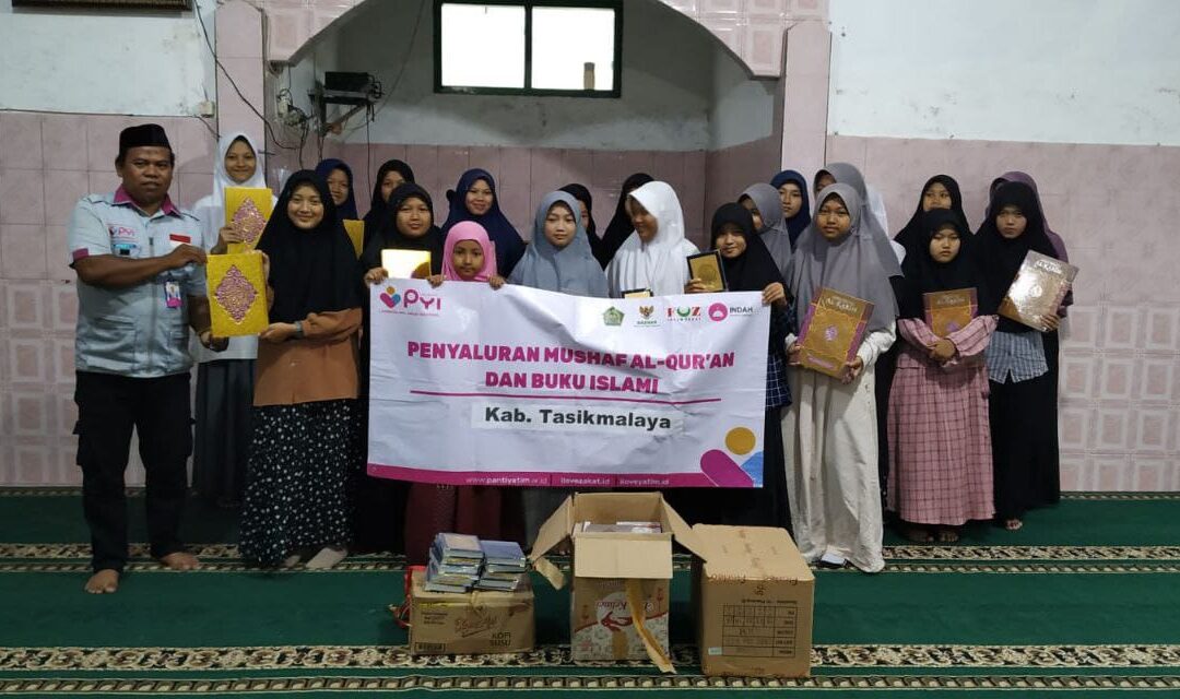 Laznas PYI Lanjutkan Program Dakwah dengan Salurkan Bantuan Alquran dan Buku Islami di Tasikmalaya